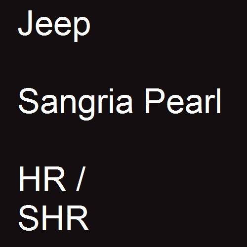 Jeep, Sangria Pearl, HR / SHR.